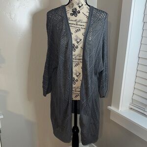 Torrid Open Knit Cardigan